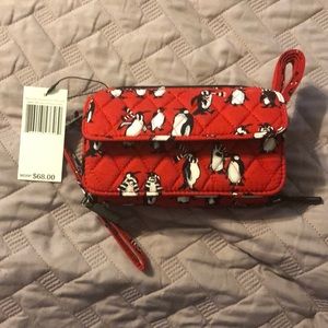 NWT Vera Bradley All in one crossbody, Red Penguin